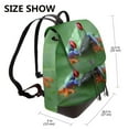 thumbnail image 2 of Gaeub Red-Eyed Tree Frog-1 Print Women's Leather Backpack,Travel Laptop Backpack,Fashion Ladies Leather Backpack Bag for Travel,Leather Drawstring Daypack for Me, 2 of 4