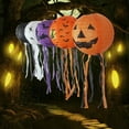 thumbnail image 4 of Cheers.US Halloween Decorations Paper Lanterns, Hanging Lantern Spider Skeleton Pumpkin for Halloween Indoor & Outdoor Spooky Home Decor - Party Supplies Props, 4 of 7