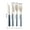 01 1PCS, variant on Wheat Straw Tableware Box Multicolor Portable Cutlery Case Spoon Fork Storage Box Students Household Dinnerware Bag Kitchen Tool