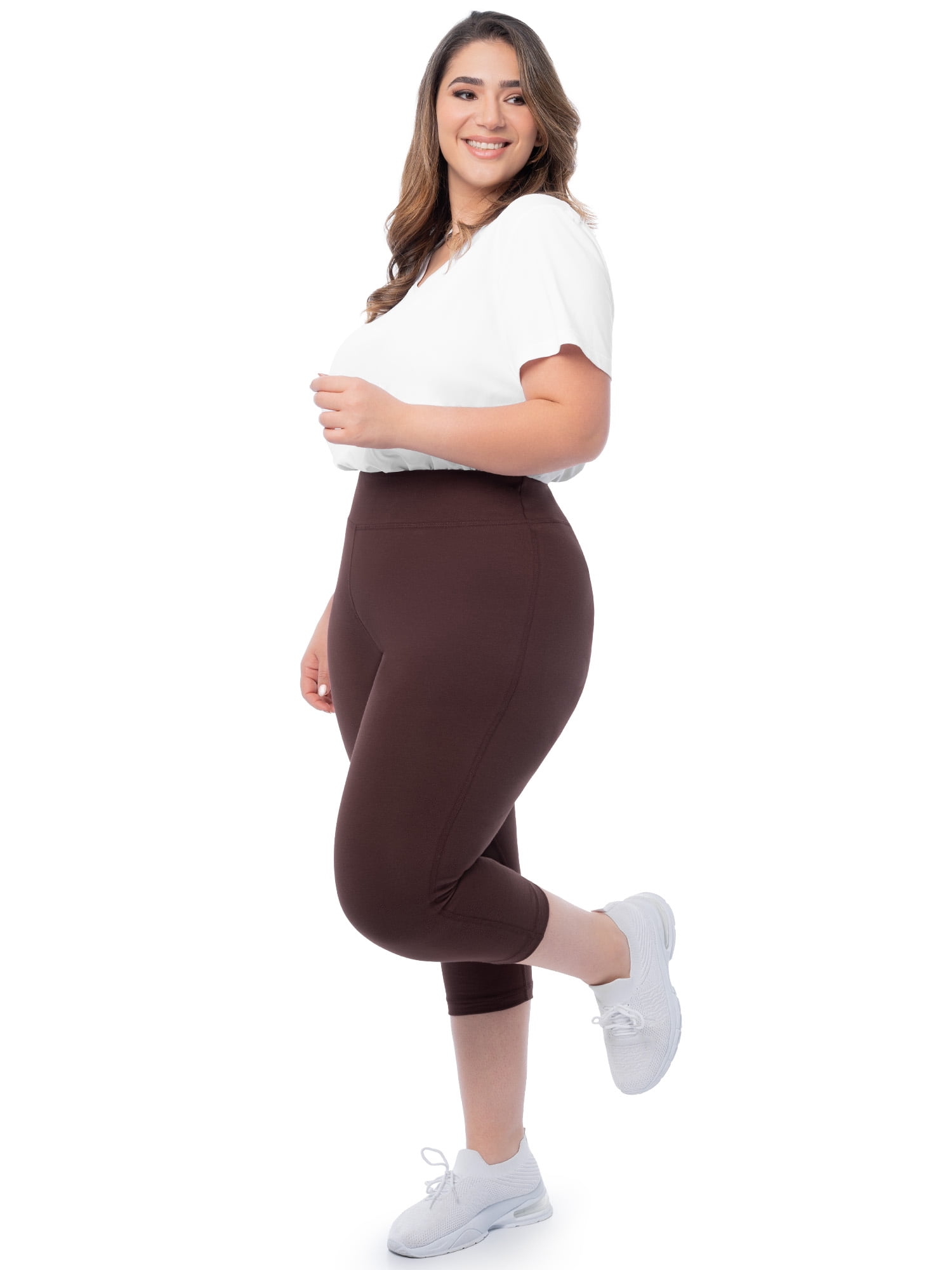 Athletic Works Women's Plus Size Core Active Capri Legging