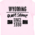 thumbnail image 4 of Inktastic Wyoming Awesome Since 1890 Boys or Girls Toddler T-Shirt, 4 of 5