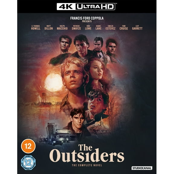 The Outsiders (4K Ultra HD) Ralph Macchio Rob Lowe Patrick Swayze Emilio Estevez Tom Waits