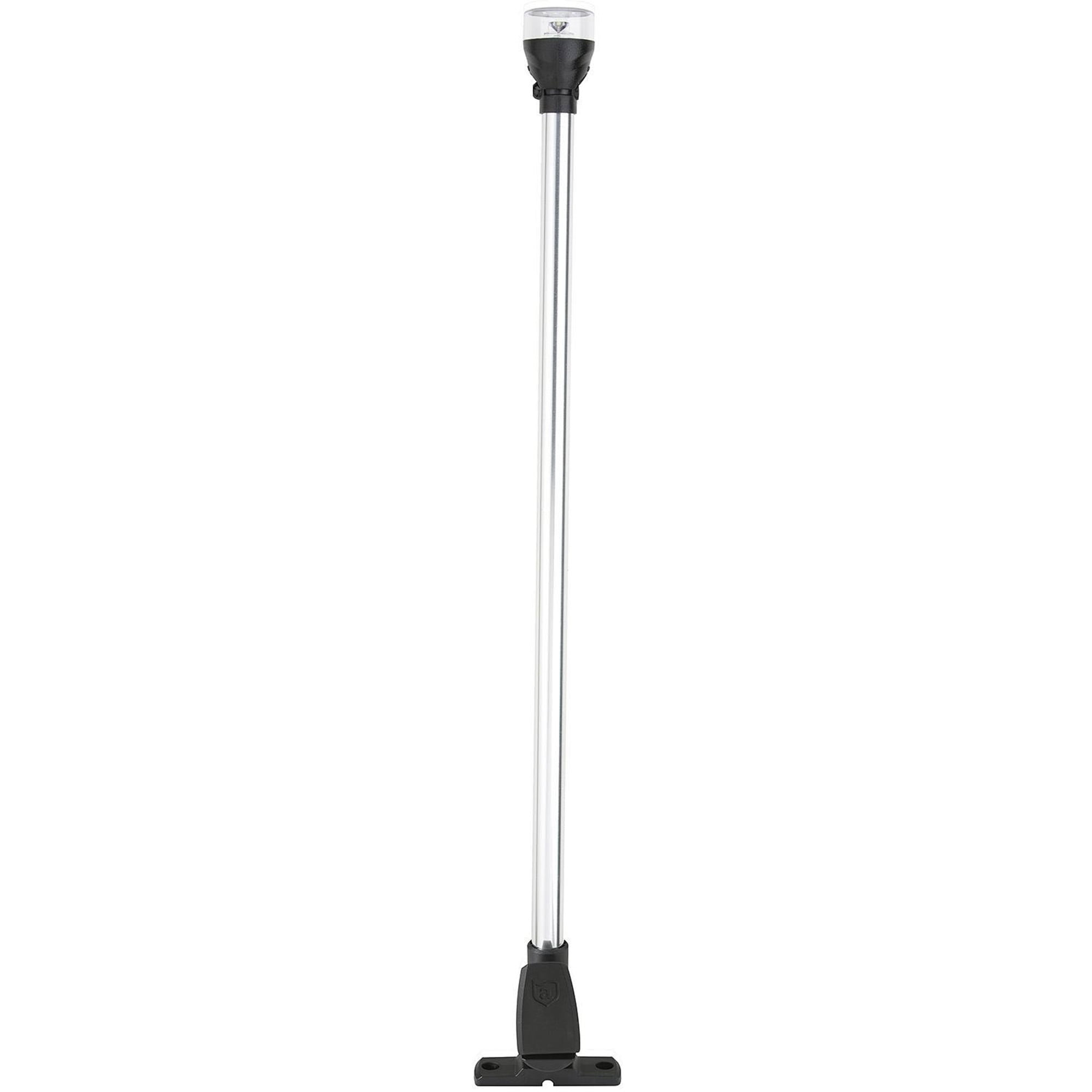 Attwood 2NM LED All-Round Fold-Down Light with Lightarmor Base & Aluminum Pole