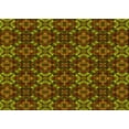thumbnail image 1 of Ahgly Company Indoor Rectangle Patterned Dark Yellow Green Area Rugs, 4' x 6', 1 of 6