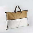 thumbnail image 1 of Bolsa de mano no tejida, bolsa de embalaje con cremallera para textiles para el hogar, bolsa de almacenamiento a prueba de polvo de almohada de PVC transparente para coser, 1 of 5