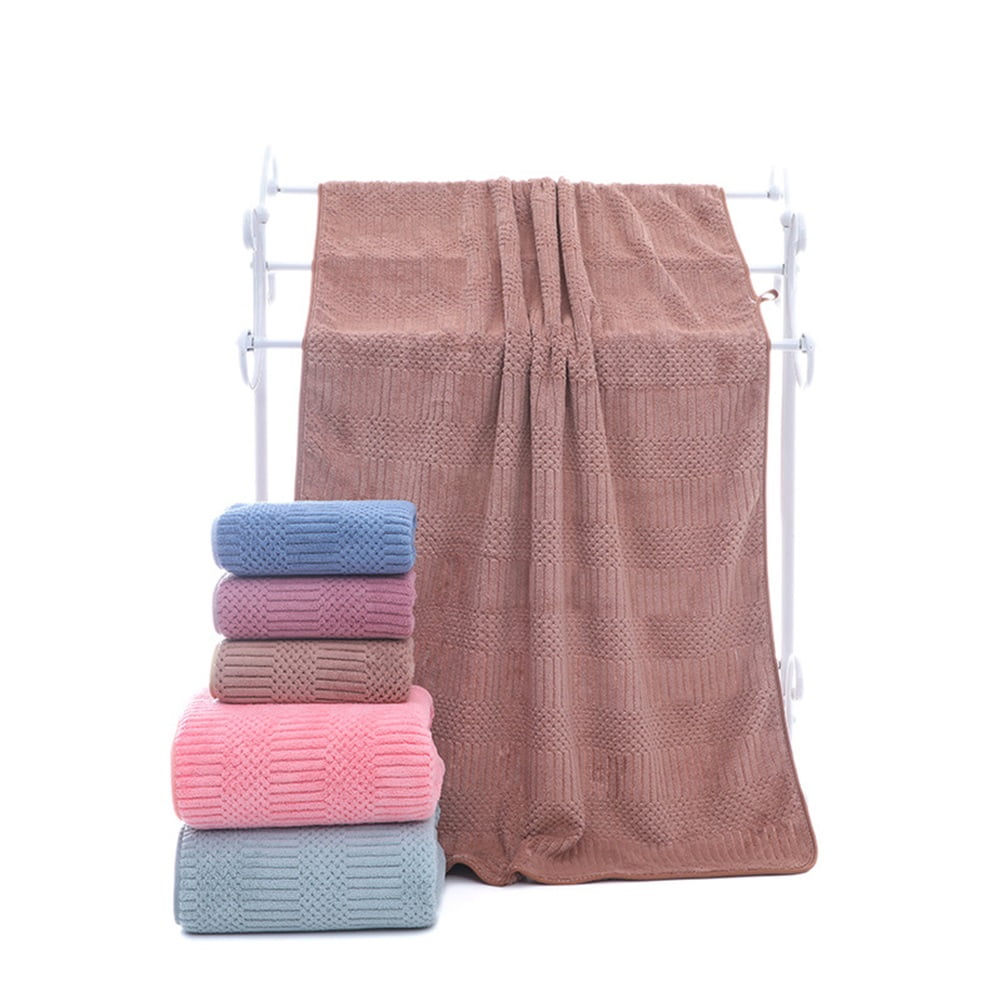 Details about   Bath Towel Set Bathroom Towels Large Kit High Absorbent Ultra Soft Cotton 6Piece 