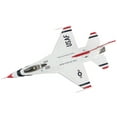 thumbnail image 2 of Lockheed F-16C Fighting Falcon Fighter Aircraft "Thunderbirds #1-6 Decals" 2017 US Air Force 1/72 Diecast Model by Hobby Master, 2 of 6