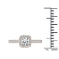 thumbnail image 4 of 1-1/2 Carat T.W. Diamond Double Halo 14kt Rose Gold Engagement Ring, 4 of 4