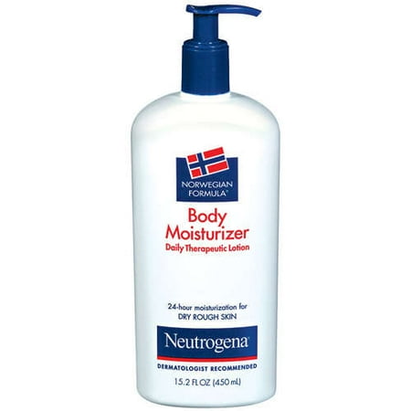 Neutrogena Norwegian Formula Fragrance Free Body Moisturizer Therapeutic Lotion, 15.2 Fl. Oz.