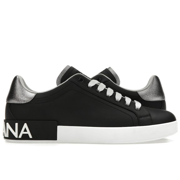 Dolce & Gabbana Men's Portofino Black Silver Shoes, from StockX