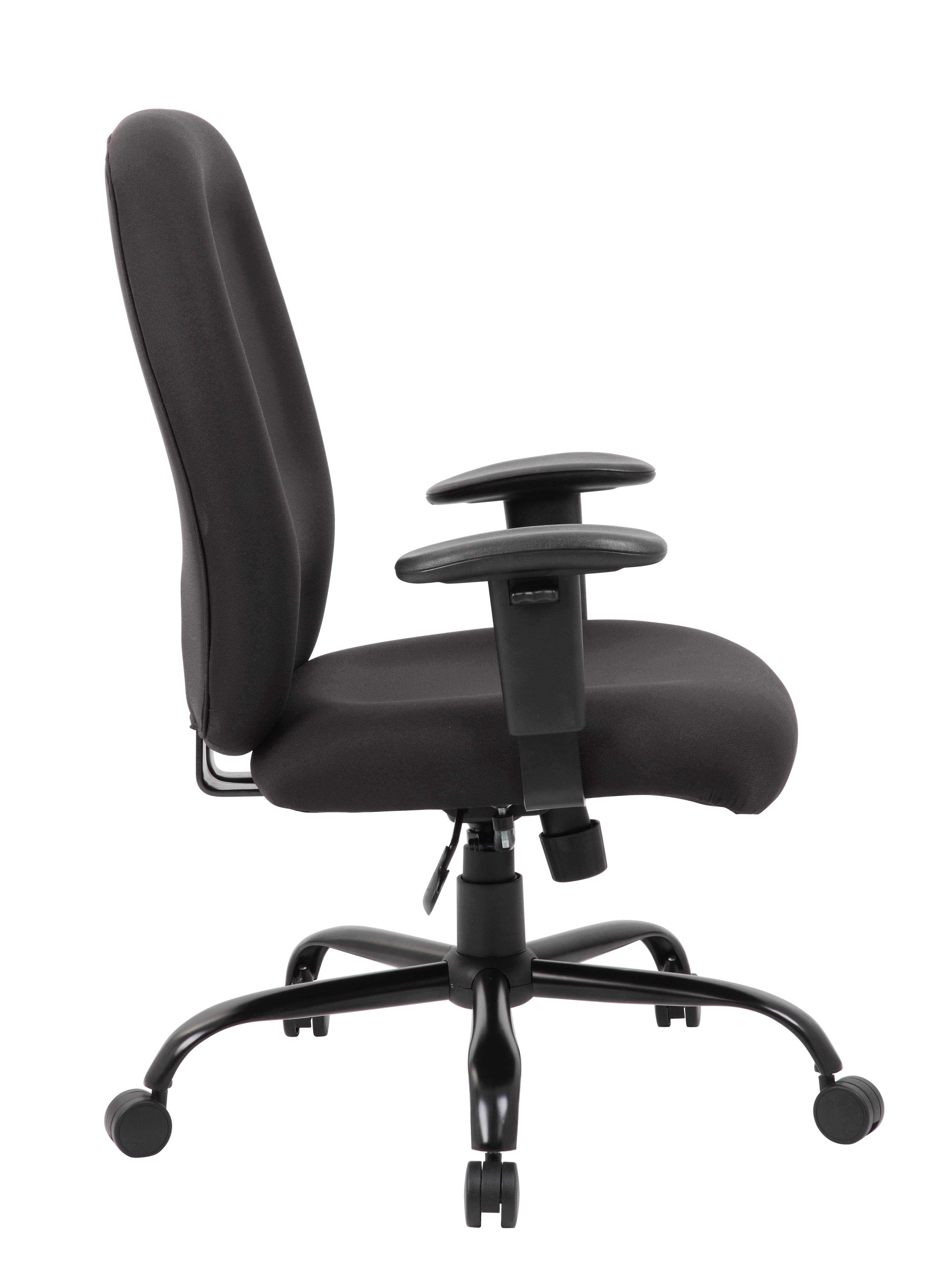 Boss Office Products Big and Tall Heavy Duty Task Chair, Black