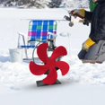 ZCKK 5 Blades Stove Fan Energysaving Improved Fuel Efficient