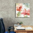 thumbnail image 3 of Epic Graffiti 'Tropical Blush II' by Lisa Audit, Canvas Wall Art, 26"x26", 3 of 8
