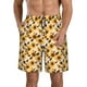 thumbnail image 1 of Balery Vintage Plaid Cute Sunflower Traje de Baño Estilo Hawaiano para Hombre, Shorts de Secado Rápido con Bolsillos-3X-Large, 1 of 6