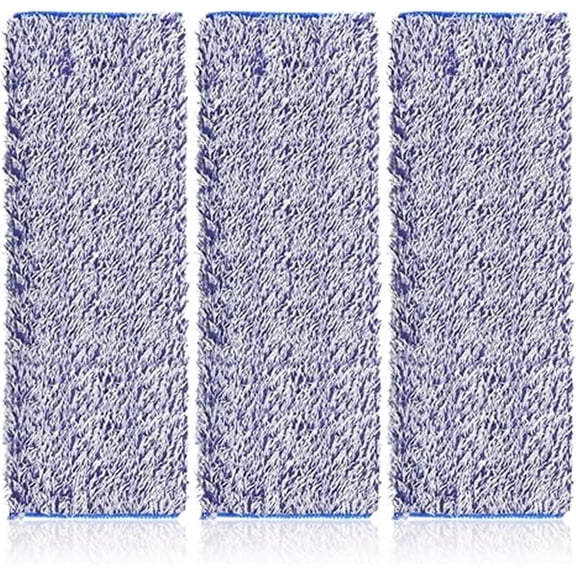 3 Pack Microfiber Dusting Pad for Bona Family of Mops, Washable & Reusable Pads for Bona Hardwood Floor Cleaner Mop, Mop Pads Refill for Hard Surface Floors