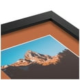 thumbnail image 2 of ArtToFrames Collage Photo Picture Frame with 4 - 2.5x3.5 and 6 - 4x6" Openings, Framed in Black with Red Orange and Black Mats (CDM-3926-401), 2 of 7