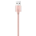 thumbnail image 2 of XYST XYS-L10704B Charge and Sync USB to Lightning Braided Cable, 10 ft. (Rose Gold), 2 of 5