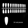 thumbnail image 2 of 24 piezas puntas de uñas puntiagudas uñas postizas para extensión de uñas salón de manicur Abanopi Puntas De Uñas, 2 of 6