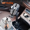 thumbnail image 2 of Portavasos Universal para coche, soporte ajustable para teléfono móvil, giratorio de 360 ° xuanjing unisex, 2 of 2