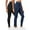 67# 2Pack:Black+Navy Blue, variant on NELEUS ButterSoftFlex Womens High Waist Legging for Yoga Workout Athletic Pants with Waistband Pocket,Black+Black,US Size M
