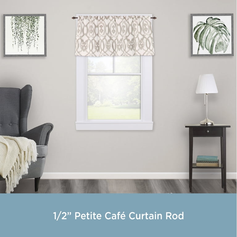 Kenney Twist Petite Café 28-48" Adjustable Curtain Rod photo 2