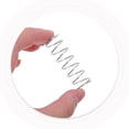 thumbnail image 4 of IDEANATEGRATE 20Ud Accesorios Para De Inodoro Resorte Metálico De Alta Durabilidad Color Plata, 4 of 7