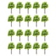 thumbnail image 1 of Inteprter Planta en miniatura de plástico de 20 piezas, apariencia realista, ecológica, duradera, para interior Arboles Artificiales, 1 of 6