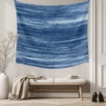 thumbnail image 5 of Navy Blue Tapestry for Bedroom Wall Hanging Tapestry, Vintage Modern Abstract Art Ombre Ceiling Backdrop Tapestries Poster Blanket Wall Decor for Teens Room Living Room Dorm 59" x 90", 5 of 8