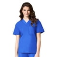 thumbnail image 2 of Maevn Core Unisex V-Neck Scrub Top & Unisex Seamless Scrub Pant Set, 2 of 5