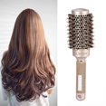 thumbnail image 4 of Salon Hairdressing Curling Hair Style Brushes Healthy Ceramic Iron Round Comb 45mm, 4 of 5
