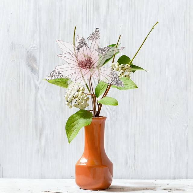 Delicate Mesh Fabric For Home Elegant Realistic Floral Arrangements With Lifelike Petals And In Flowers