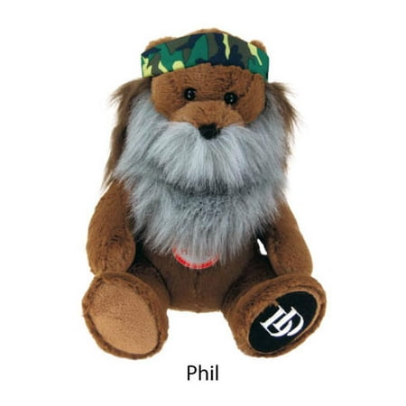 Duck Dynasty 8" Bear Plush With Sound: Phil
