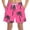 Hot Pink, variant on CYRBOKO Boys Beach Shorts, Drawstring Elastic Waist Quick-dry Summer Surfing Swim Trunks Green Size 10-12 T
