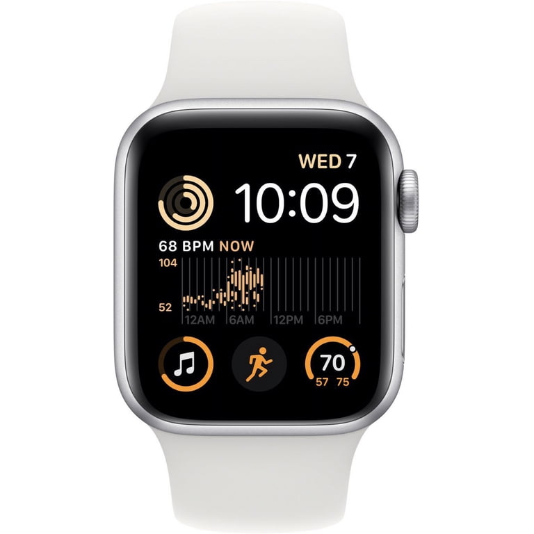 Apple Watch SE 2nd Gen GPS + Cellular 40mm Silver Aluminum Case