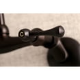 thumbnail image 4 of Kingston Brass KS374ORB 6" Adjustable Center Wall Mount Laundry Faucet, Oil Rubbed Bronze, 4 of 6