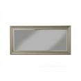 Elegant Antique Silver Full Length Leaner Mirror