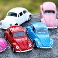 thumbnail image 2 of Sidaley Modelo de coche de juguete Decoración Miniaturas Aleación Artesanía Estatua Adornos Estatuilla Regalo de cumpleaños Vehículos Automoción decorativa y accesorios Rojo, 2 of 6