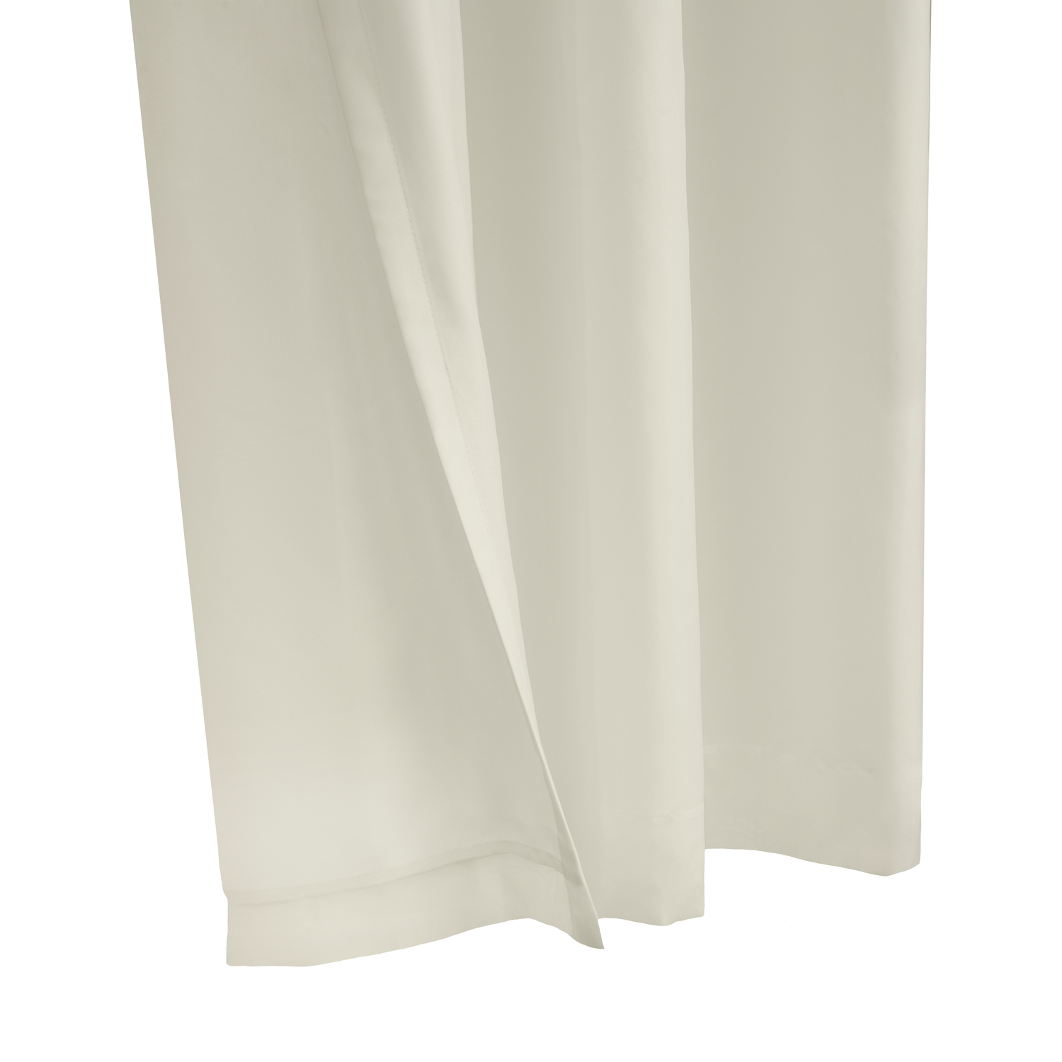 Commonwealth Thermavoile Rhapsody Lined European Voile Grommet Panel - 54x84" - Ivory
