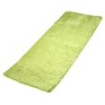thumbnail image 2 of Carpet Plush Slip Resistant Polyester Solid Color Door Floor Mat for Sitting Room Grey 50cm by 80cm, 2 of 13