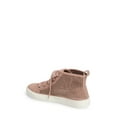 thumbnail image 2 of 1.State Dulcia Blush Suede Perforated White Sole LaceUp High-Top Fashion Sneaker (Blush Suede, 8.5), 2 of 5