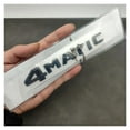 thumbnail image 5 of 3D ABS 4 MATIC Logo 4matic Emblem Letters Car Trunk Badge Fit For Mercedes A E C GLK GLC 220 250 ML 320 4MATIC Sticker Accessories, 5 of 7