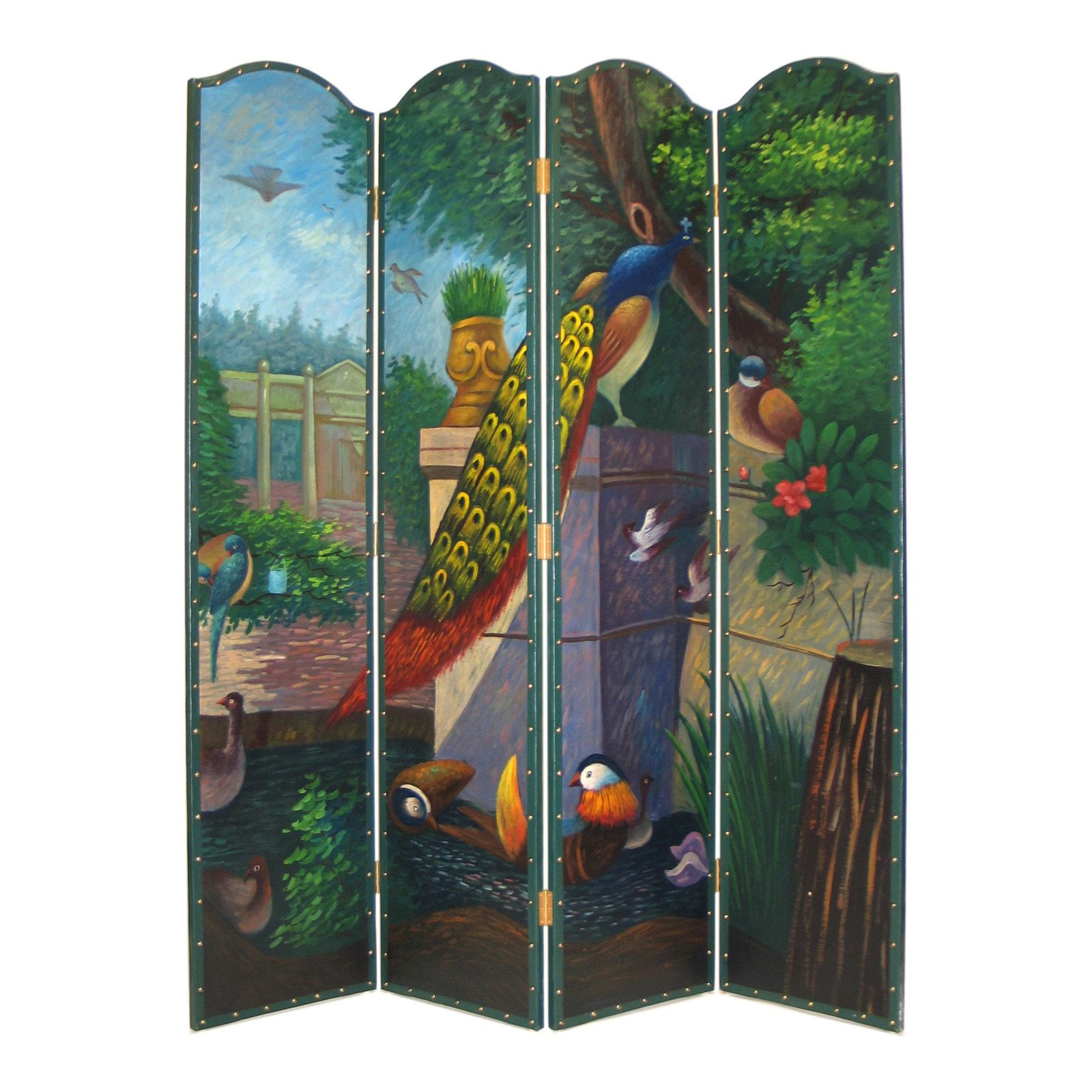 Wayborn 1253 Peacock Screen Room Divider