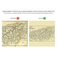 thumbnail image 3 of HISTORIX 1934 Great Smoky Mountains National Park Vintage Map Poster Wall Art Print, 24 x 36 Inch, 3 of 8