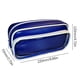 thumbnail image 3 of Estuche de almohada, portalápices de cuero con ventana visible, bolso para bolígrafos, minimalista, para guardar maquillaje en la escuela secundaria, bolsillo visual para lápices., 3 of 3