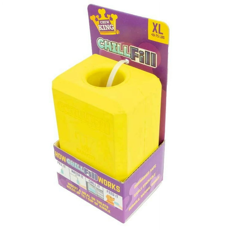 Chew King By Mammoth Premium Treat Dog Toy, Extremely Durable