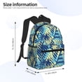 thumbnail image 4 of Fotbe Hawaiian Style Lightweight Casual Laptop Backpack for Men and Women, Daily use Waterproof backpack, Backpack for College, 4 of 8