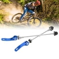 thumbnail image 3 of Rod 2Pcs Bicycle Hub Quick Release Lever 145mm Front 185mm Rear  Wear Resistance Quick Release Skewer for Bike Wheel, 3 of 8