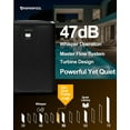 thumbnail image 4 of 140000 BTU Swimming Pool Heat Pump - Full DC Inverter Pool Heater for Above and In Ground Pools and Spas - Dual Heating and Cooling - APP Control - 220-240V, 4 of 6
