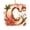 C, variant on QISIWOLE 2D Christmas Letter-S Hanging Ornaments with Snowflakes Gift Pattern for Tree, 3.1in Flat Acrylic Christmas Decoration, Hanging Ornaments Xmas Family Keepsake, Gifts for Kids Adults