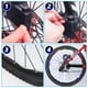 thumbnail image 3 of Luces De Rueda De Bicicleta Luz De Neumático De Bicicleta Tira De Luz De Bicicleta Luces De Rueda De Bicicleta LED Control Remoto Luz De Neumático De Bicicleta Colorida Tira De ANGGREK Otros, 3 of 8